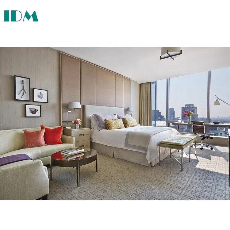  IDM-381Luxury мебель гостиницы из дубай отель квартира кровать для 5-звездочного