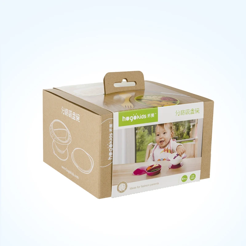 Multicolor Suction Bowls Plastic Lid for Baby and Toddlers BPA Free Food Grade Silicone Infant Dinnerware Bowl Feeding Supplies