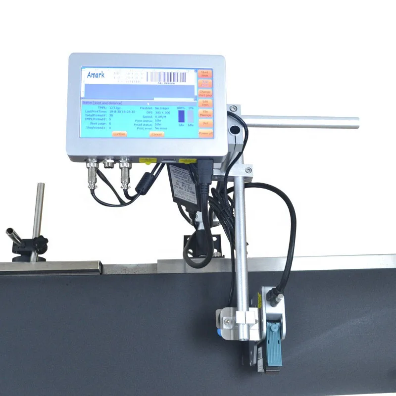 2024 New arrival E brush QR code Bar code Logo serial number for plastic bag fast dry ink  industrial  printing machine