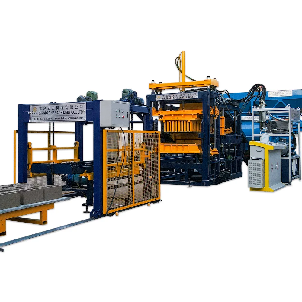 Automatic Hydraulic Concrete Block Making Machine Qt815 Japan Brick