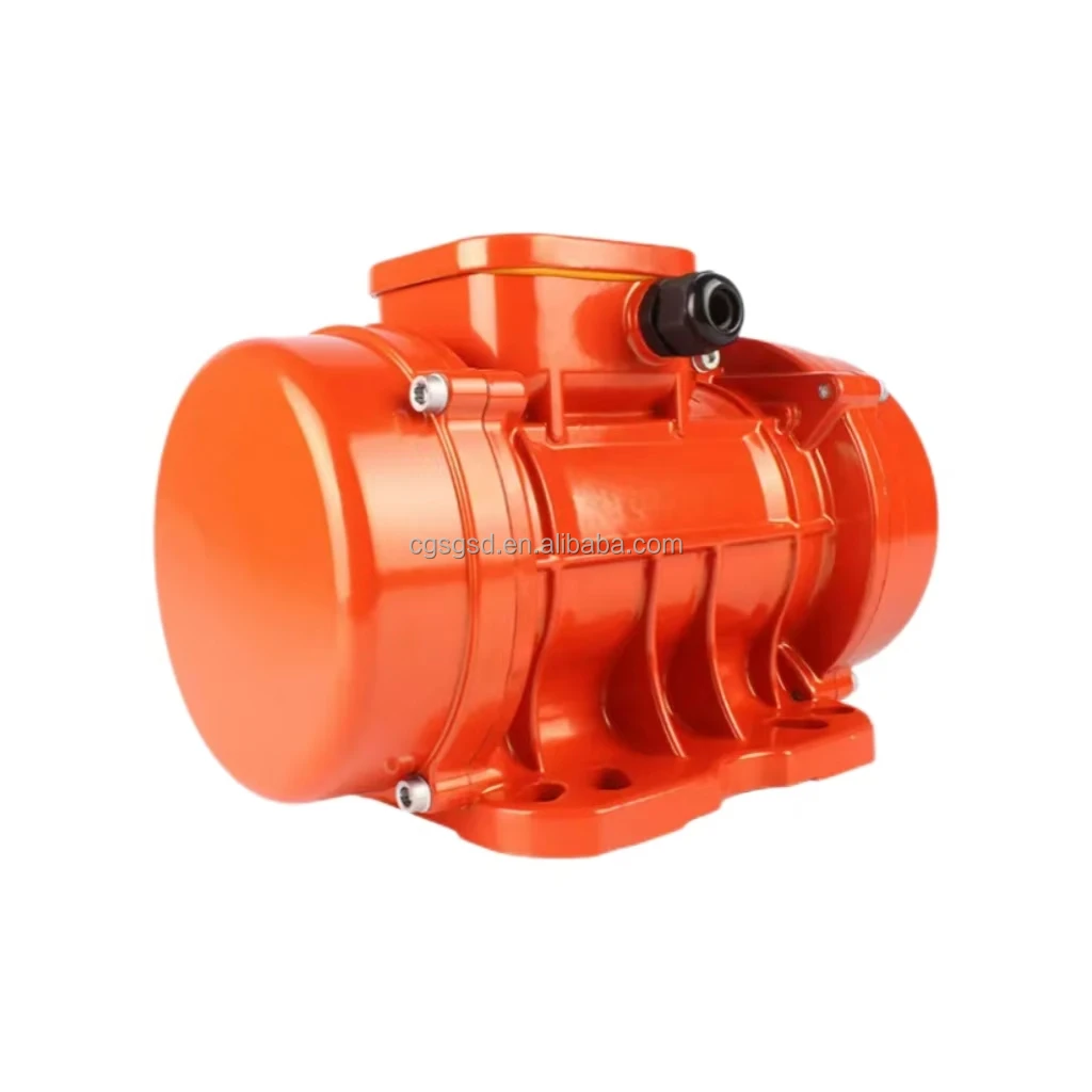 Hydraulic Concrete Vibrator Motor Totally Enclosed Single Phase Vibrating Motor industrial electric hopper/silo vibrator motor