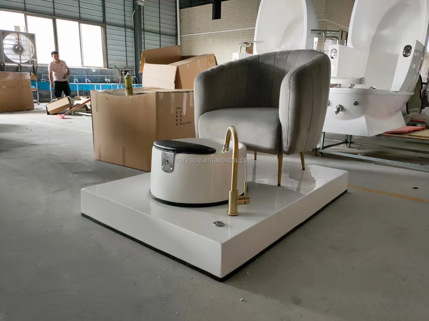 pedicure chair nail salon furniture foot spa pedicure station