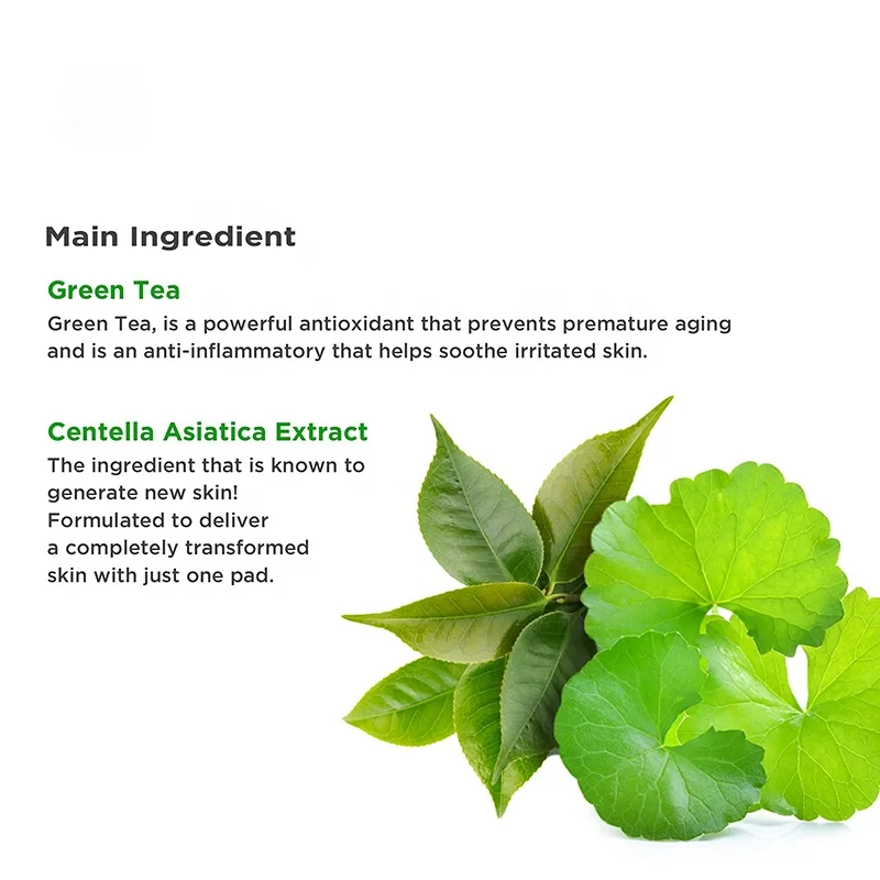 OEM/ODM Three-layer Salicylic Acid Cotton Pad Glycolic Acid Pads 20% Acne Exfoliate Wrinkles Peeling Pads