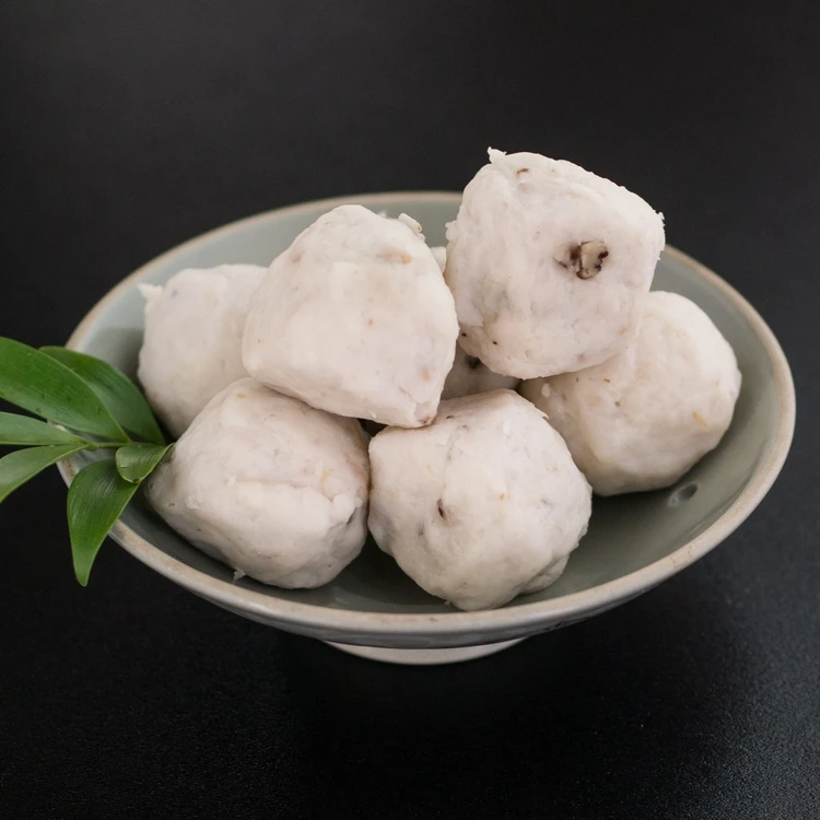 
High quality frozen food seafood large shiitake sailfish ball meatball for hotpot 
