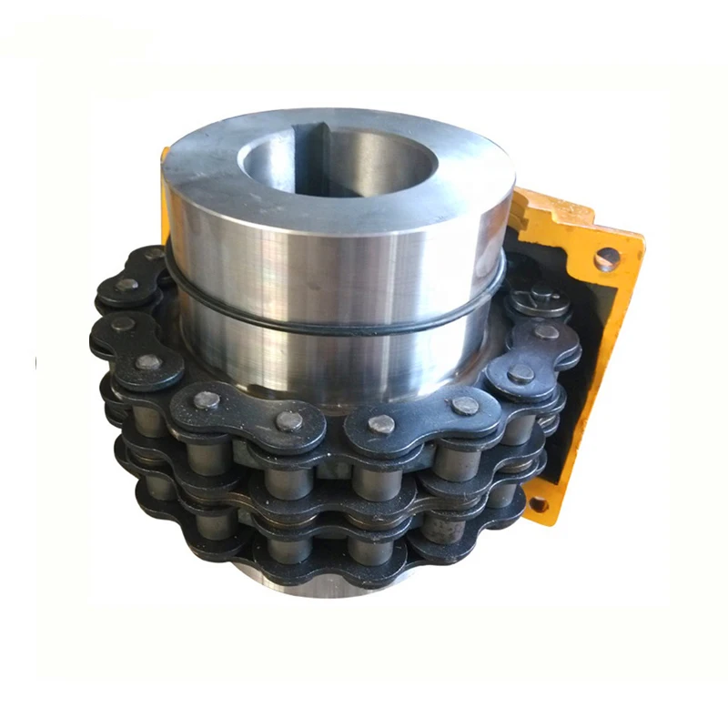Hot Sale KC type Sprocket Roller Chain Coupling Rigid Shaft Coupling for industry