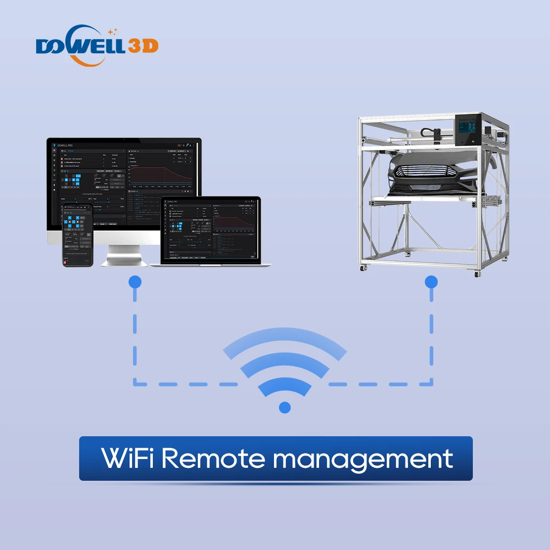 3D Printer Industrial Printing Machine Digital 3d construction printer High Resolution and Quality DM series 3d printing