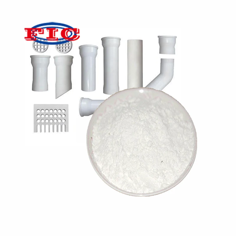 
 Поливинилхлорид ПВХ производитель SG5 ПВХ смола с значением K для ПВХ пластиковых труб  