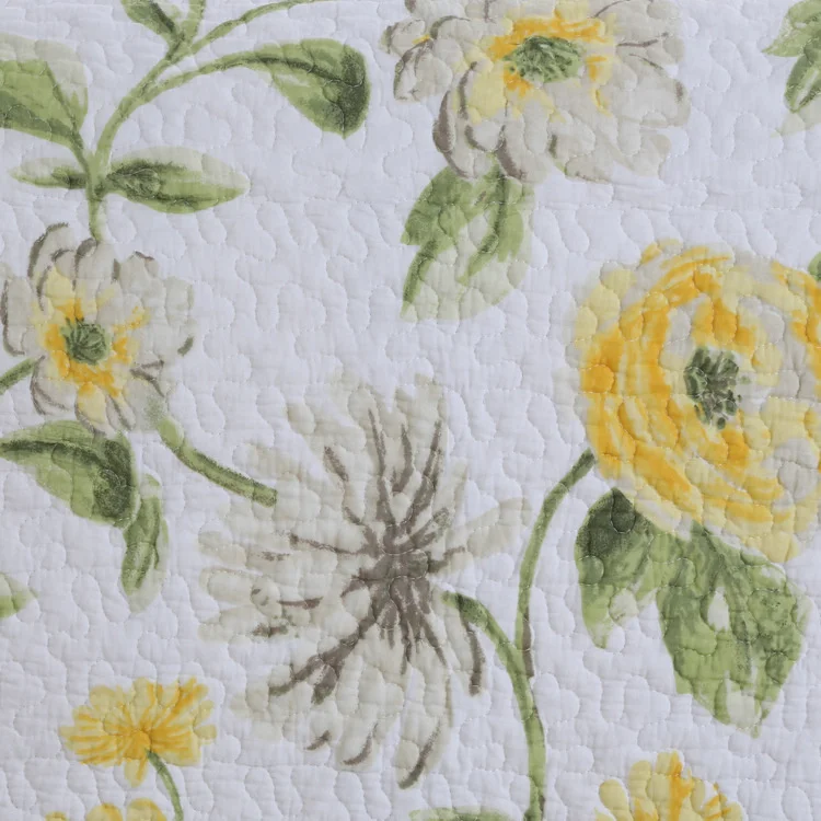 European Style Floral Pattern 100% Cotton Bedspread 230*250 CM Double Quilt Bedspread Bedding Coverlet