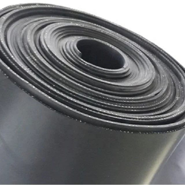 Professional&High Quality Black Elastic Wearing Resistance Vulcanized Rubber Sheet for Industrial Use