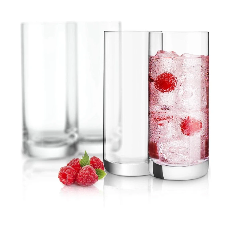 390ml Laser Engraved Gin Tonic European Premium Tall Glass Highball Tumbler Cup HiBall Glass Hi Ball Drinking Glass