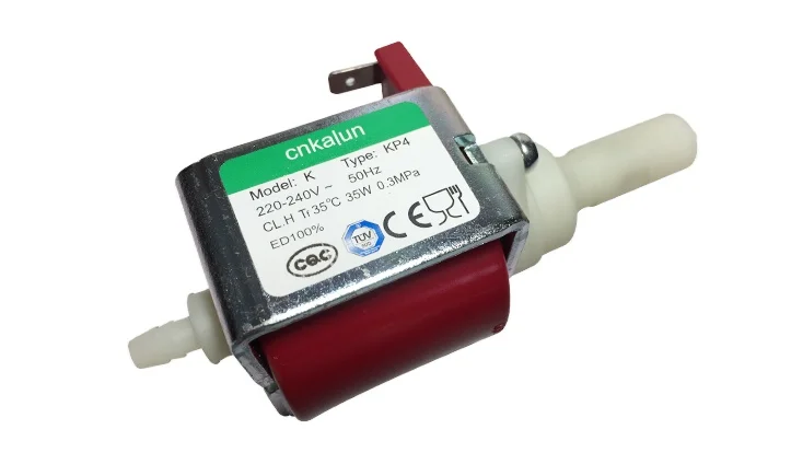 KP4 35W 220V 230V Electronic Miniature Solenoid Pump Bomba De Solenoide for Mopping Machine