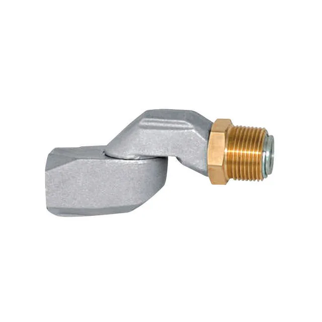 1 Inch NPT Fuel Hose Swivel 360 Rotating Connector for Fuel Nozzle Multi Plane Fuel Plane Swivel