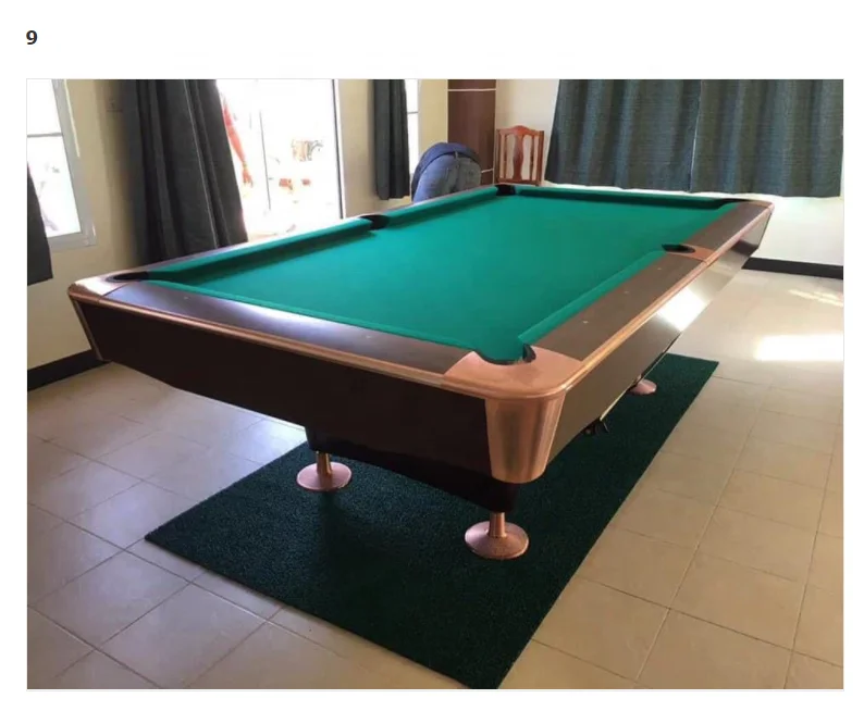 BT2002 Самый дешевый стол для снукера 9 футов высококачественный стандартный бильярдный стол