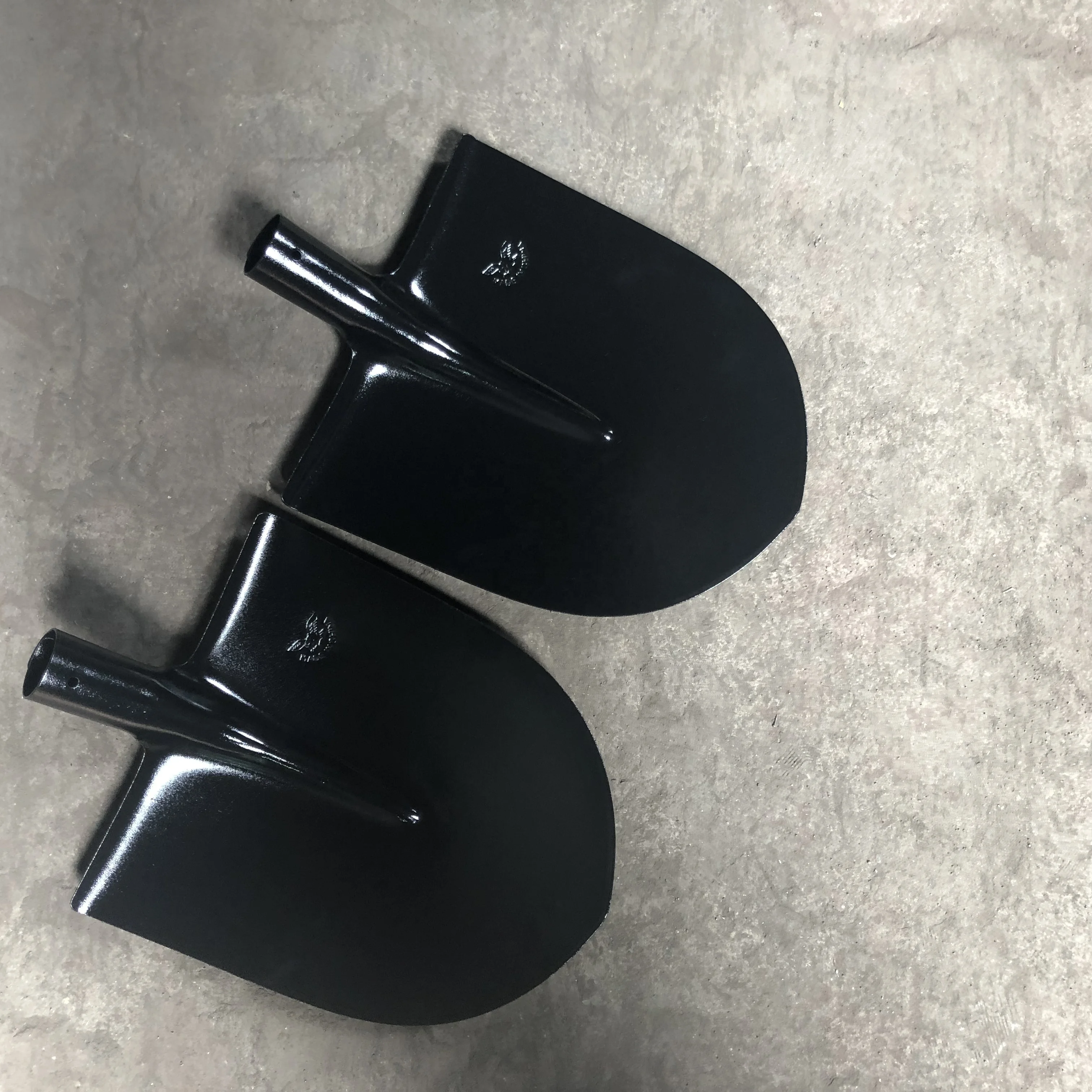 Middle east marketing garden tools high quality black painted S510 type shovel