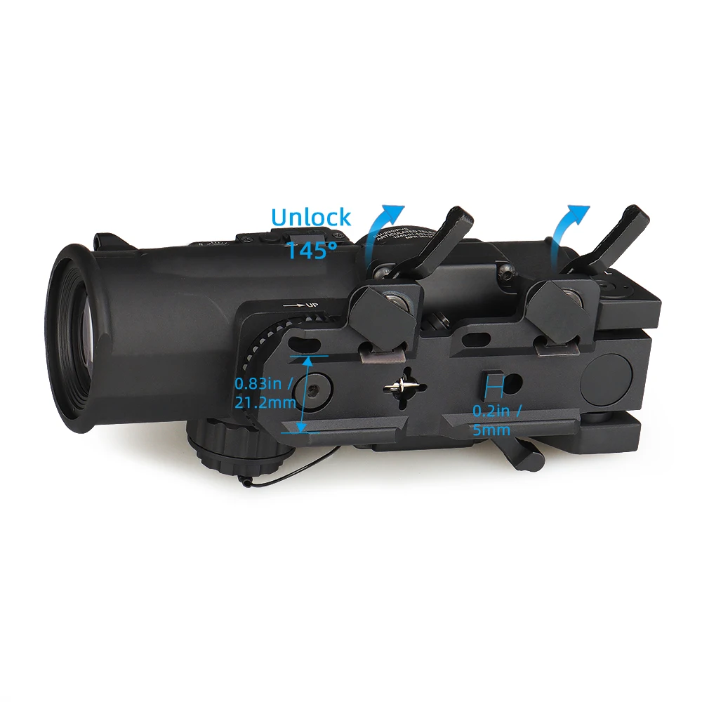 Canis Latrans 1-0412 1-4x37 Hunting scopes Sight for Hunting and Other Outdoor Activities