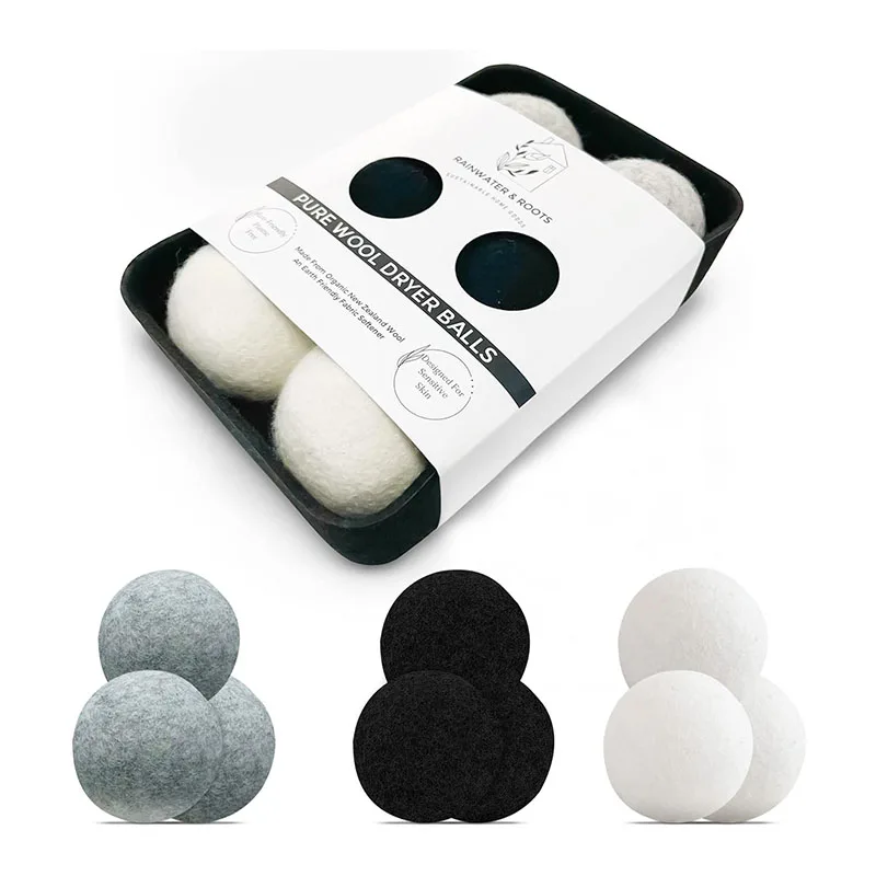 wholesale Natural Wool Dryer Balls for Laundry Washing Machine Organic Laundry Ball