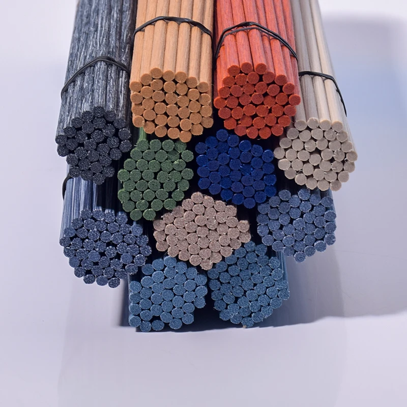 Manufacturers direct color fiber bar 3MM evaporation effect good aromatherapy stick can be according to customer requirements