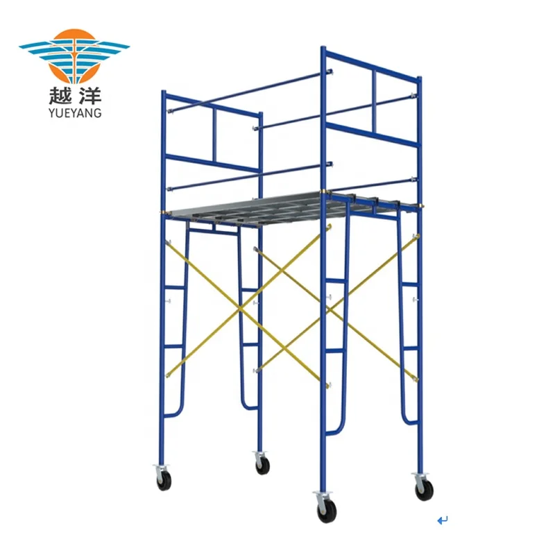 Steel Walk Through Space Frame Scaffolding System For Builder