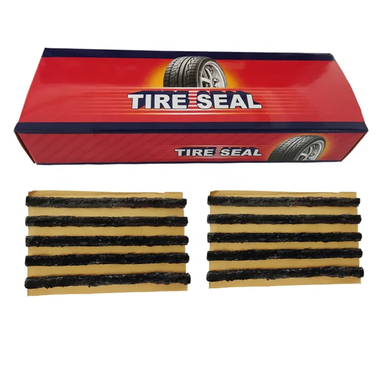 100*Brown tire repair strip tire repair kit tubeless tire repair string seal