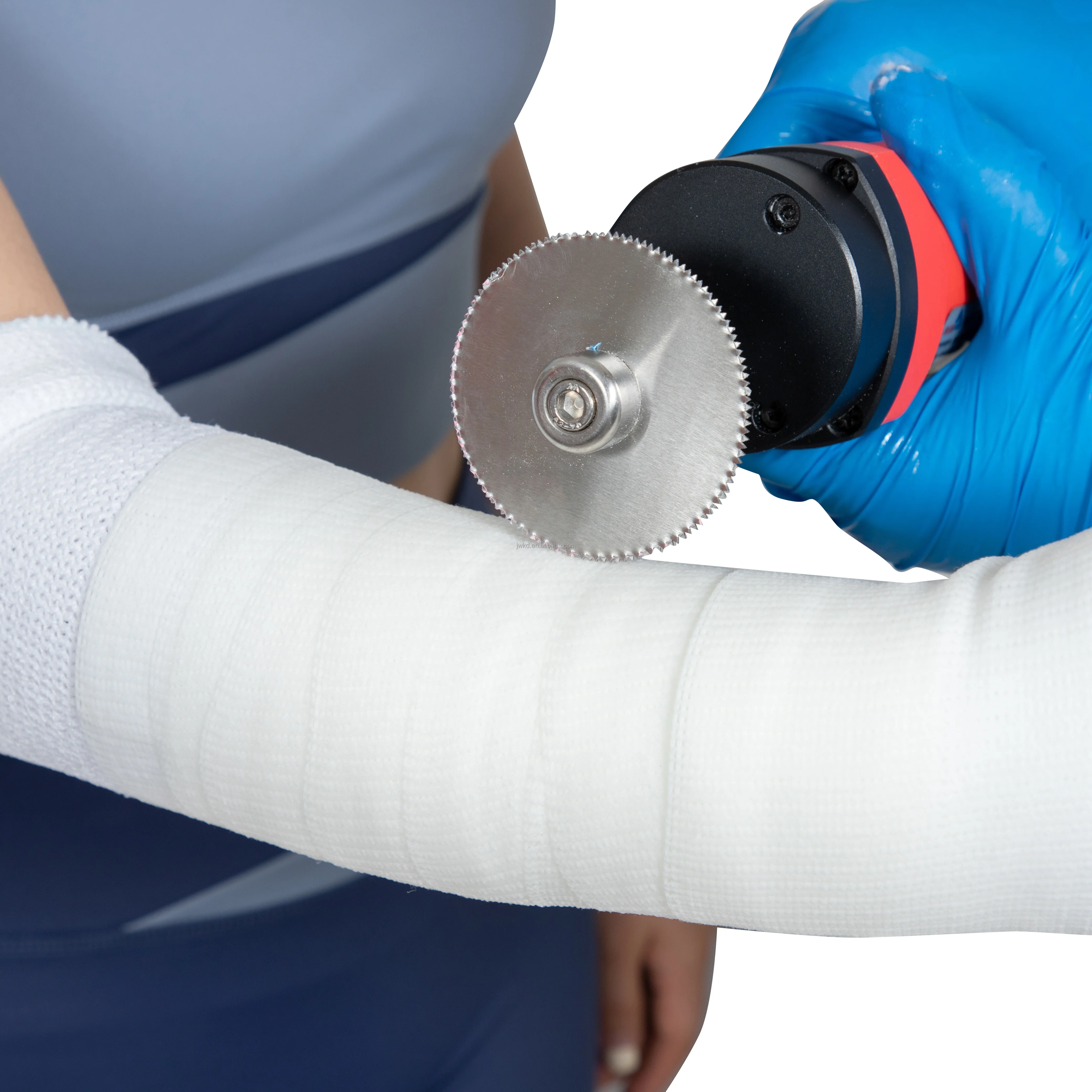2024 New Factory Price Surgical Consumables Supplier Light weight White Fixation Fiberglass Plaster of Paris Casting Tape