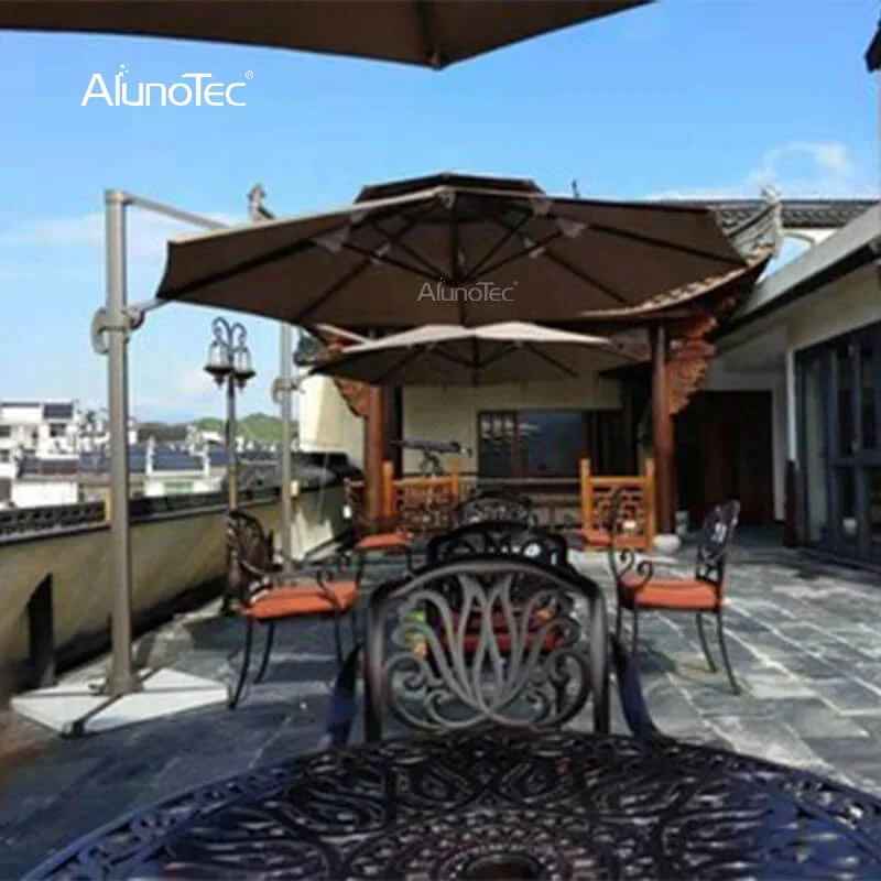 Wholesale Outdoor Villa Sun Courtyard Rome Parasol Outdoor Terrace Umbrellas Patio Designer Umbrella