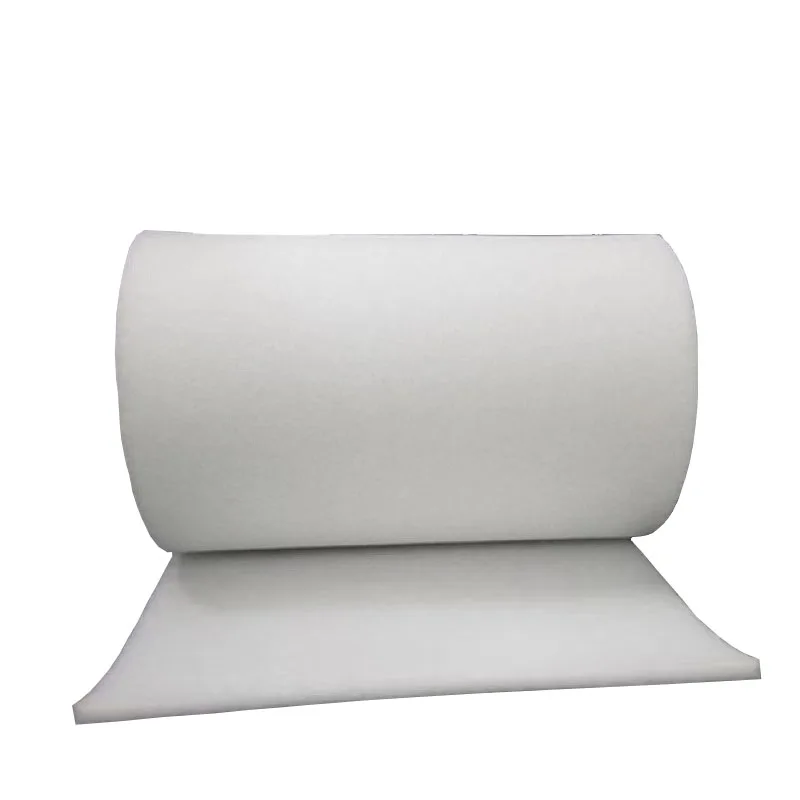 Wholesale non-woven fabric filter cotton washable synthetic fiber G4 polyester fiber Filter Media Roll