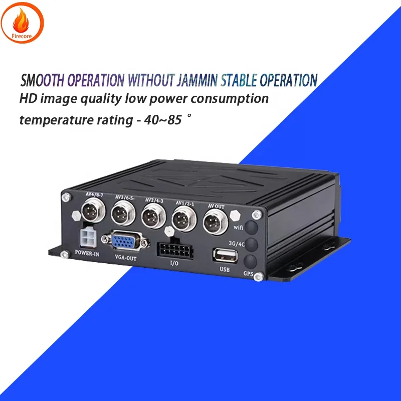 Car Dvr Excavator Video Recorder On Board GPS 4G Monitoring System Manufacturer Direct Sales Manufacturing