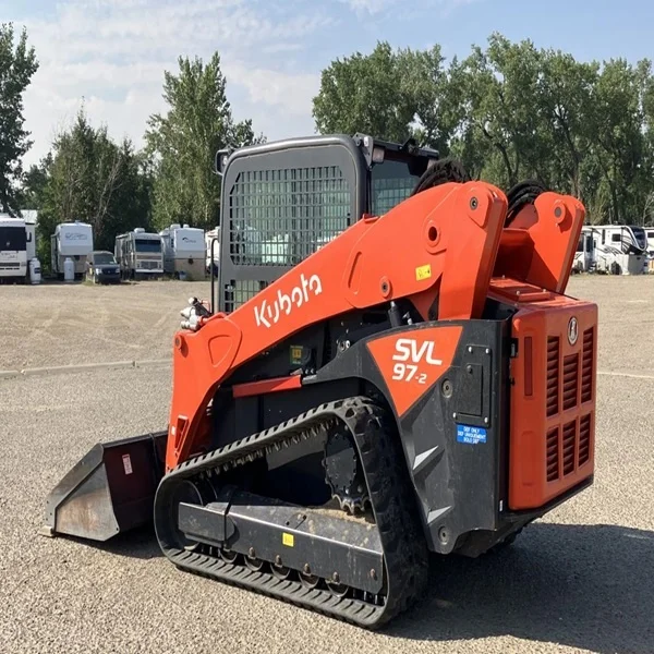 We Supply High Quality Kubota SVL 97-2  Skid Steer Loader With Strong Power Compact 1000kg  With Attachment Now On Discount Sale