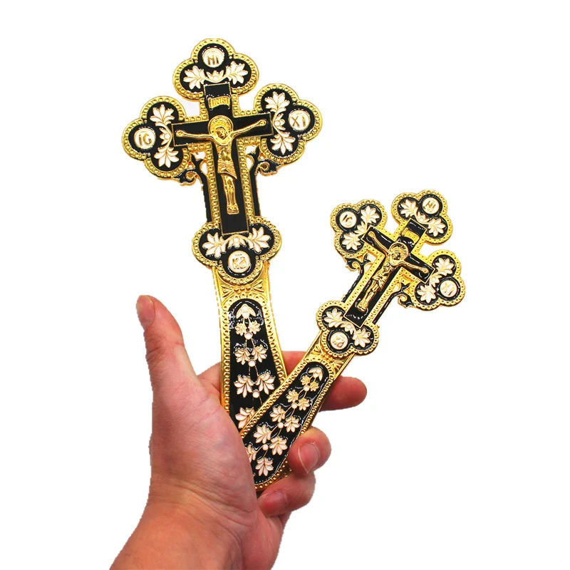 22.5*10cm+17X7.5cm Orthodox 4 Colors Wall cross,2 Sizes as an set