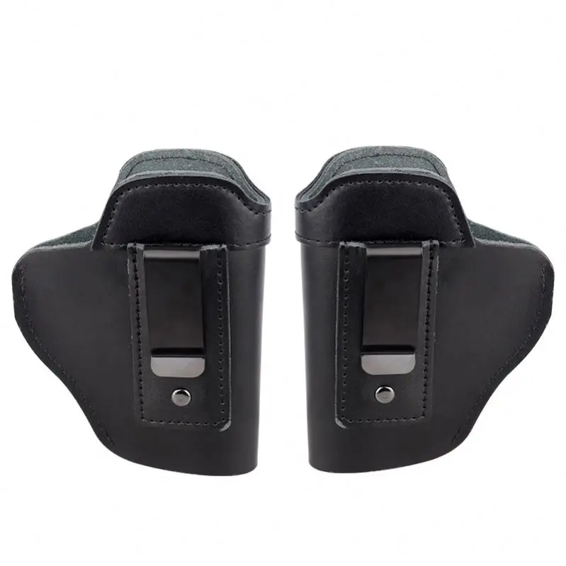Tactical Gun Holster Right Left Belly Band IWB Soft Concealed Carry PU Gun Holster