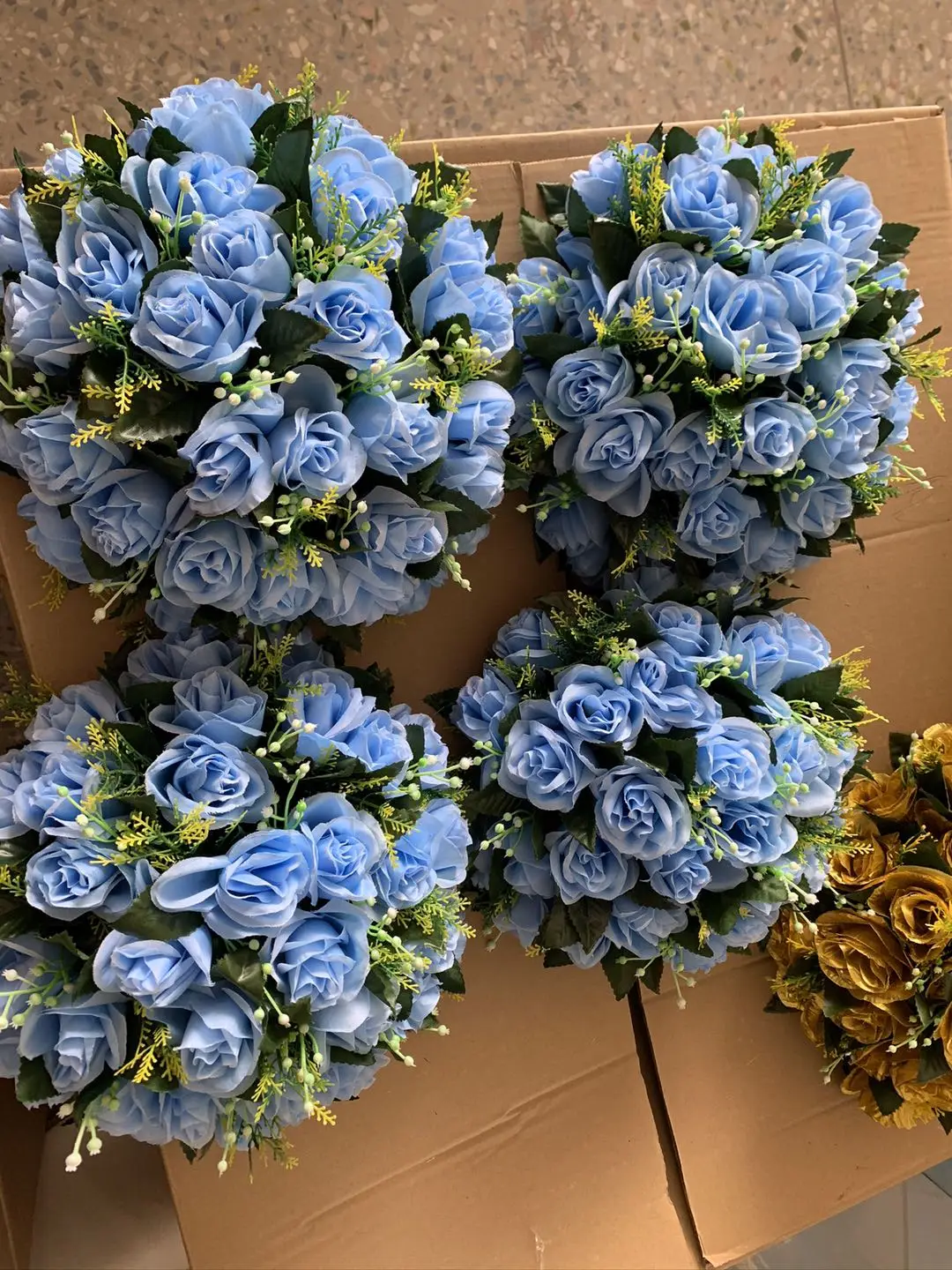 artificial flower purple rose  silk artificial high quality wedding silk flower bouquet marriage  vase stand decoration(MFL-009)