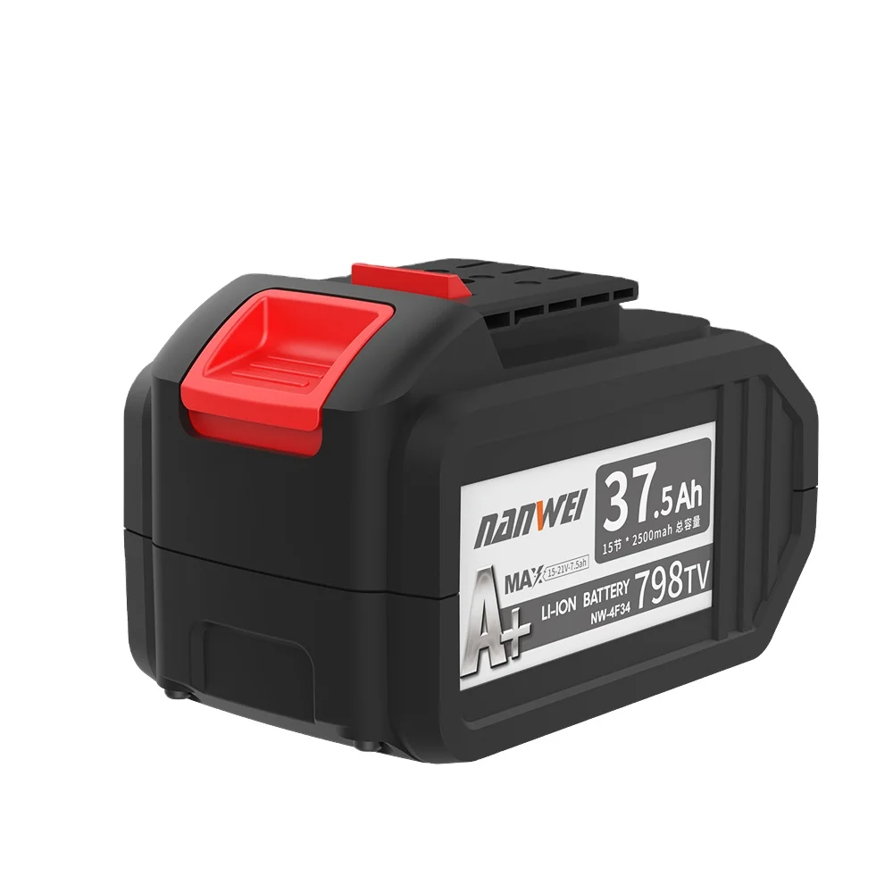 NANWEI Industrial Grade High Energy Large Capacity 7.5Ah Lithium Battery for Power Tools