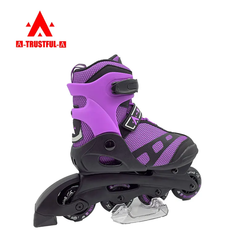 Popular Boys Girl Skate Shoes Adult Telescopic Adjustable Inline Roller Quad Skates Wholesale for Kids Children