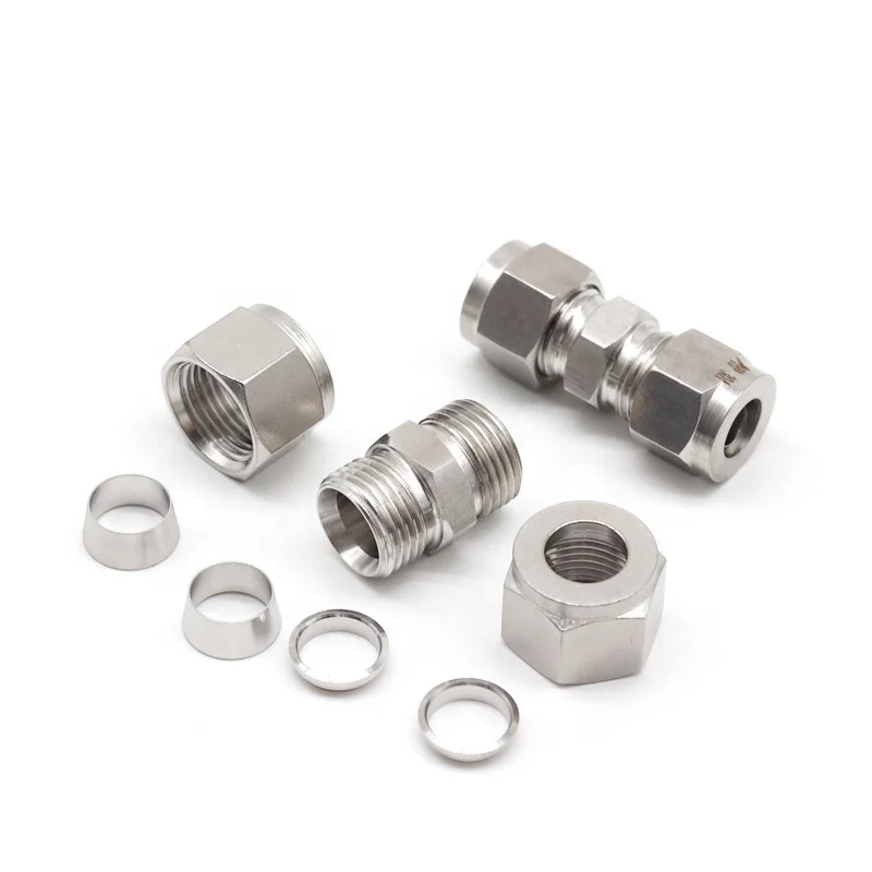 Brass Fog Nozzle Connector Quick Connect Pipe System Compression machine Metric Thread Stainless Pneumatic Fittings