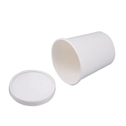 Get!!! High Quality Disposable Takeaway Paper Soup Cups With LID