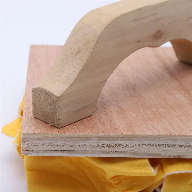 Fashion design custom drawing square shape art sponge craft sponge paint brush set paint stamp