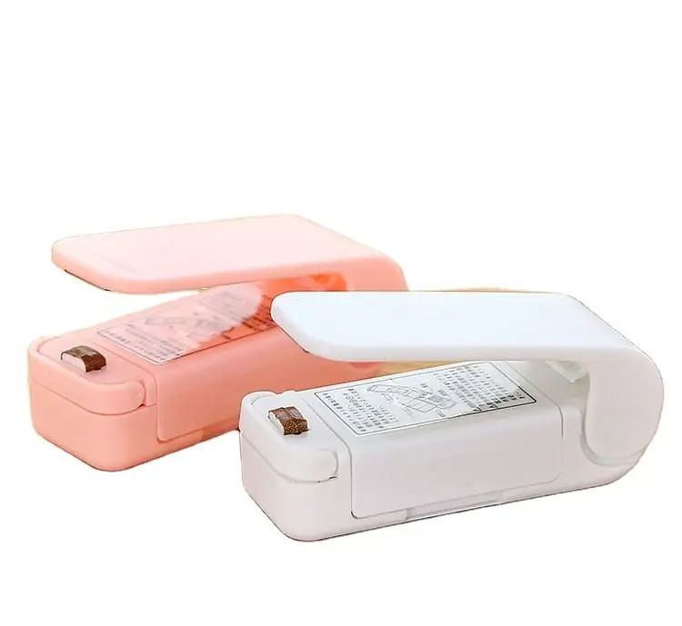 Snack Sealing Machine Small Mini Portable Plastic Sealing Machine Packaging Household Food Preservation Vacuum Sealing