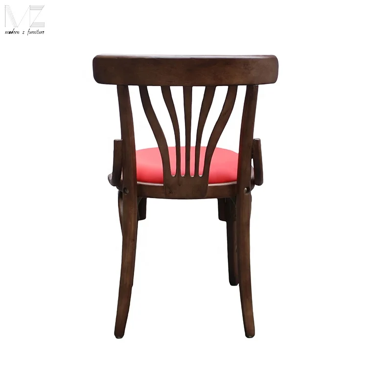 Современный дизайн обеденный стул из массива дерева соломенный thonet bentwood для ресторана и