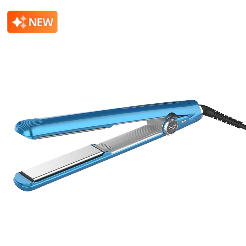 Low Professional wholesale custom professional flat iron ceramic hair straightener 2 In 1 Flat Iron
