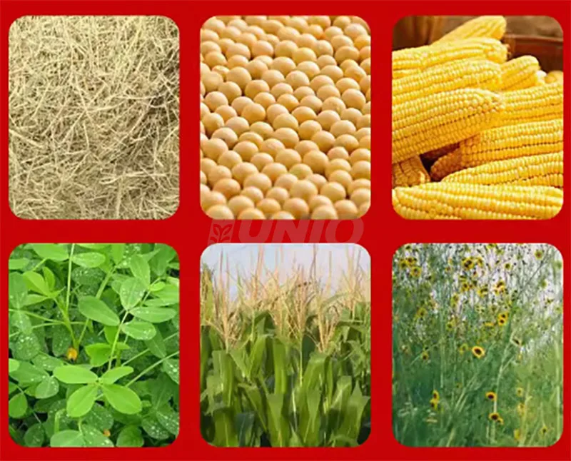 Cattle and sheep feed crusher corn cob corn straw crusher straw threshing machine pig feed crusher