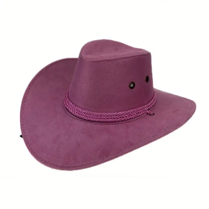 
Plain Promotional Cowboy Hat Wool Felt Unisex 