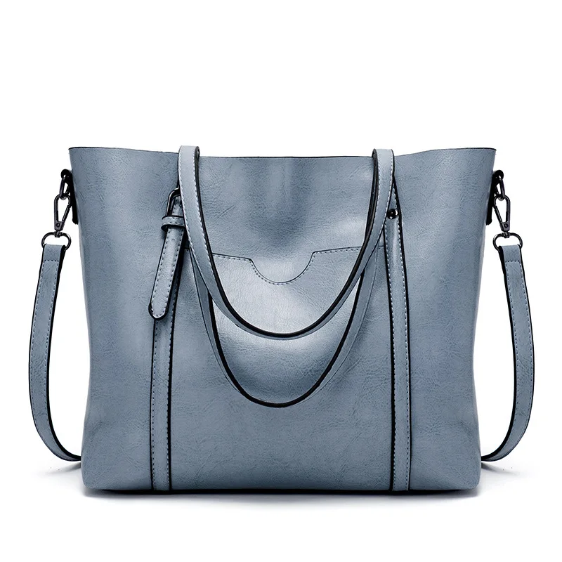 Fashion Elegance Women Shoulder Bag Pu Leather Purse Large big capacity Designer Luxury Vegan Leather Tote Bag Hand Purse