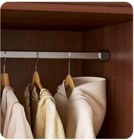 Home Furniture Bedroom Furniture Modern Foldable Cupboard Wardrobe Hot Sale Man-made Wooden for Clothes 10 Pcs Armadio Legno