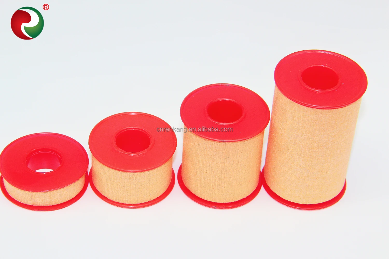 zinc oxide cotton adhesive plaster Red plastic pipe cotton tape