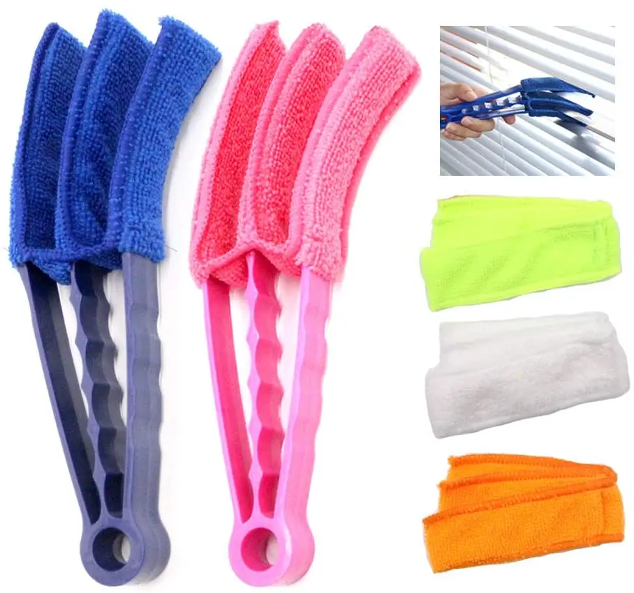 Window Blind Cleaner Brush Duster Brush Cleaner Tools For Blinds Shades Air Conditioner Household Cleaning Tool