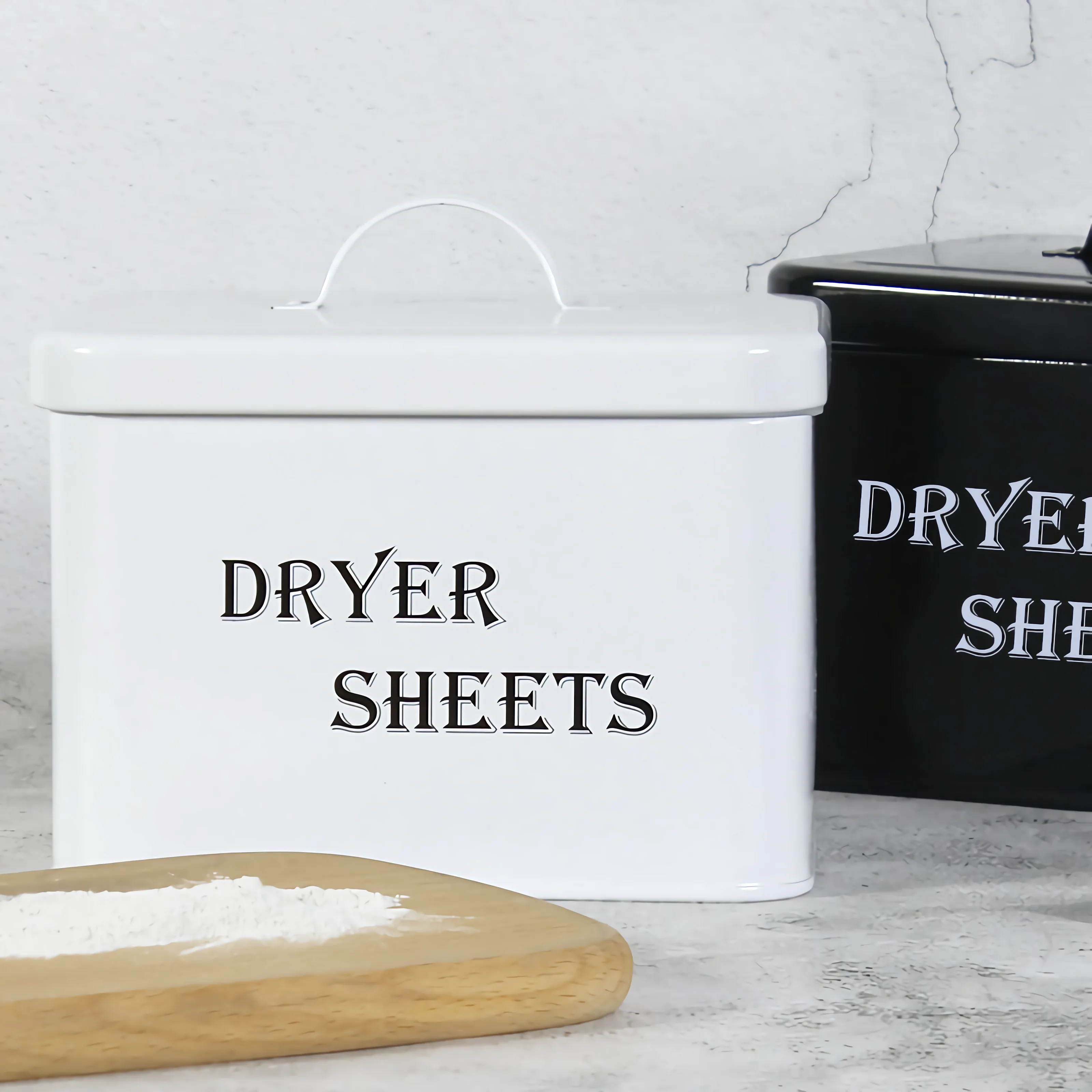 Hot Sale Big Capacity Kitchen Metal Galvanized Steel Food Safe  Tin Box for Bread Box With Logo Metal Bread Storage Containers