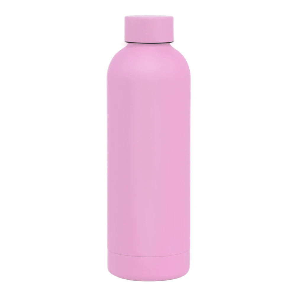 Oem China Cheap Rubber Paint Camping 350/500ml Double Walled Stainless Steel Vacuum Flask Insulated Sport Water Bottle