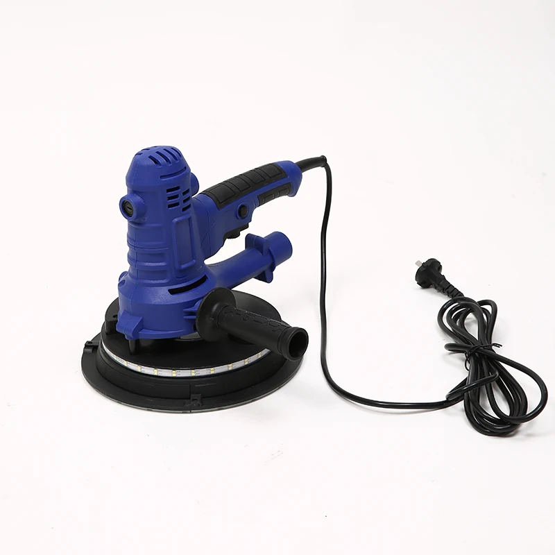 DEYU 180mm Wall Grinding Electrical Dynamic Self-suction Dust-free Hand Tool Putty Drywall Sander Machine