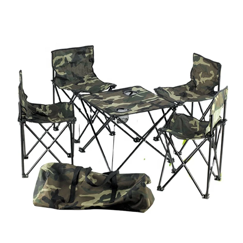 
Wholesale High Quality portable camping outdoor table and chairs 