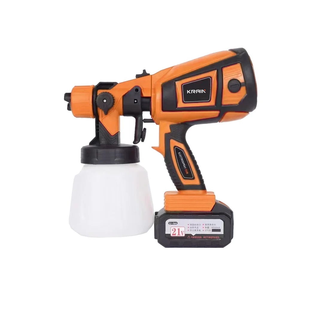Lithium Electric Paint Spray Gun Customization Power Home Electric Spray Gun Electric